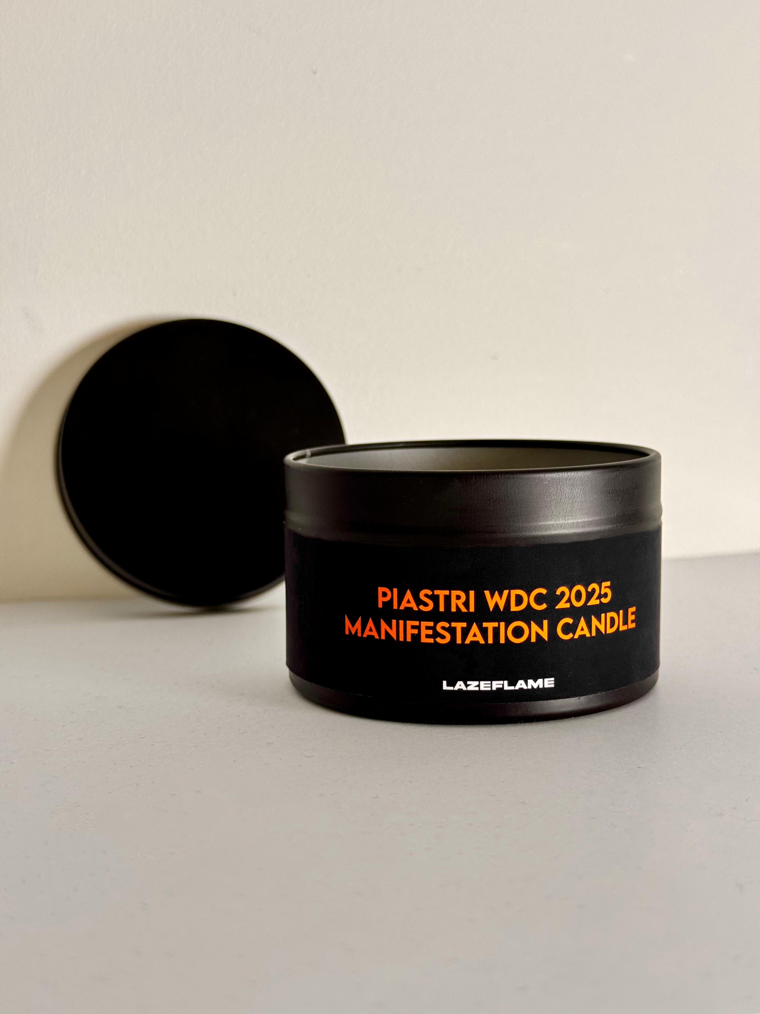 Oscar Piastri McLaren Manifestation Candle