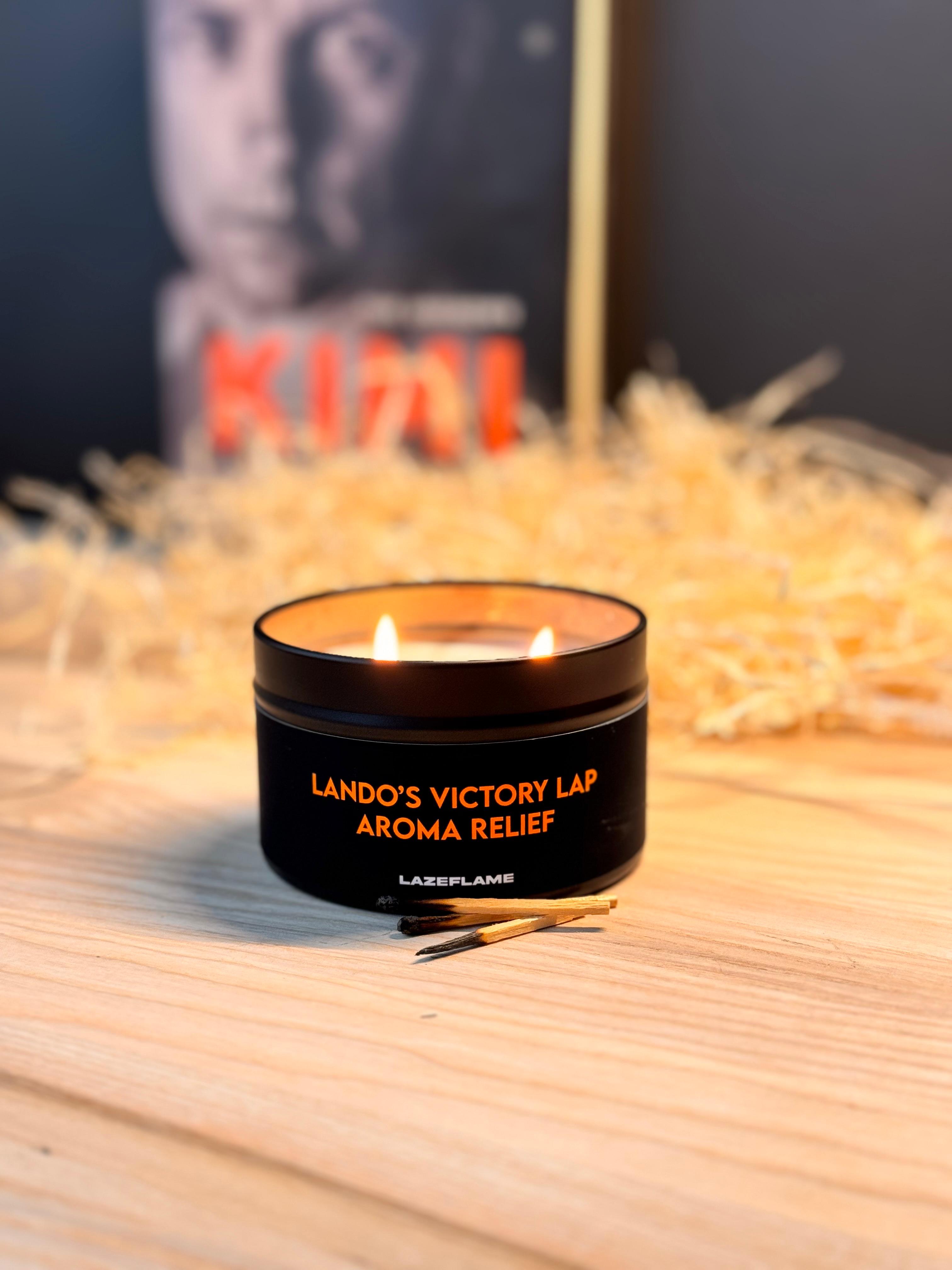 Lando Norris McLaren Candle, Formula 1 Relief Candle, Lando Norris Gift
