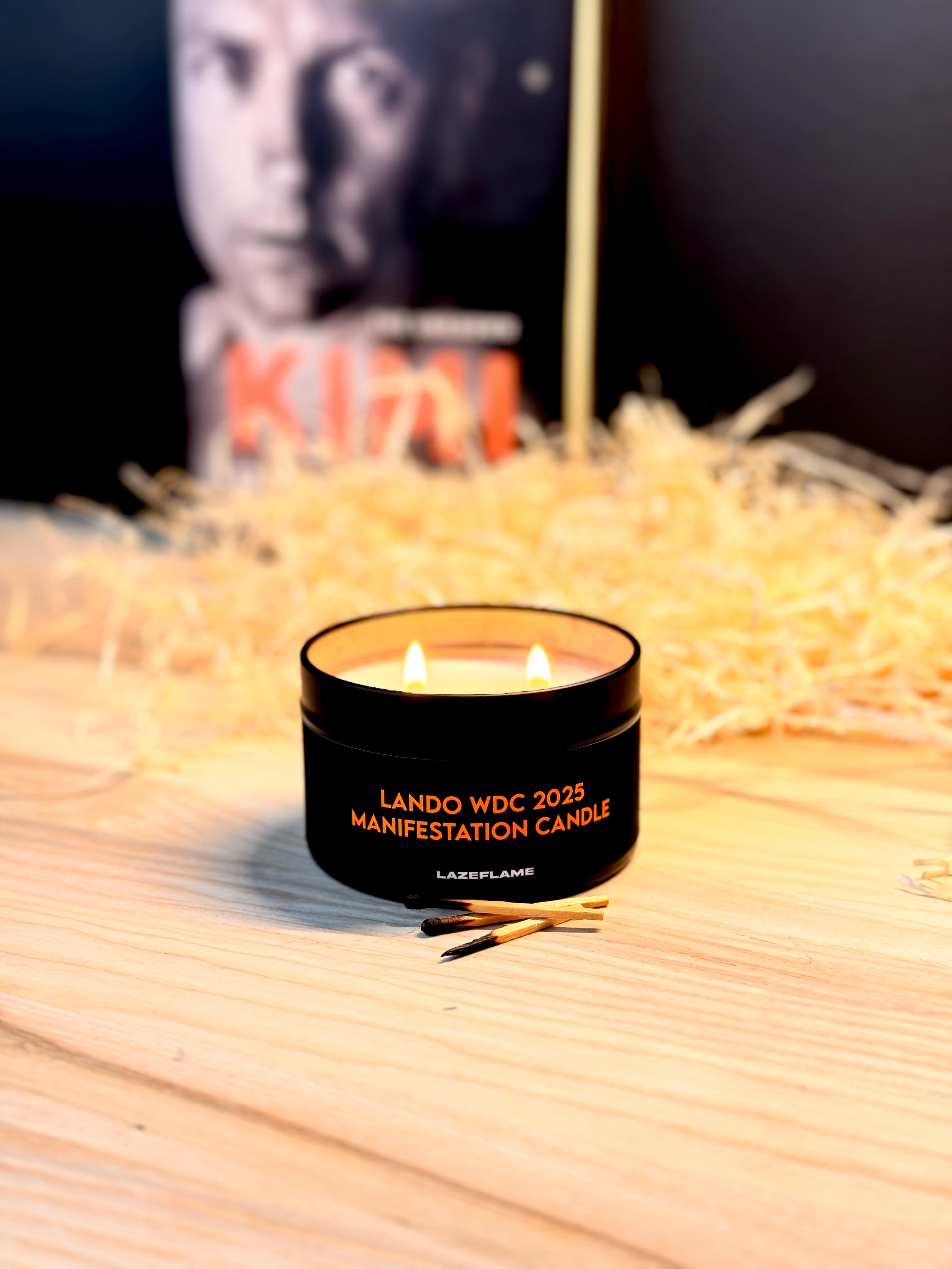 Lando Norris McLaren Manifestation Candle