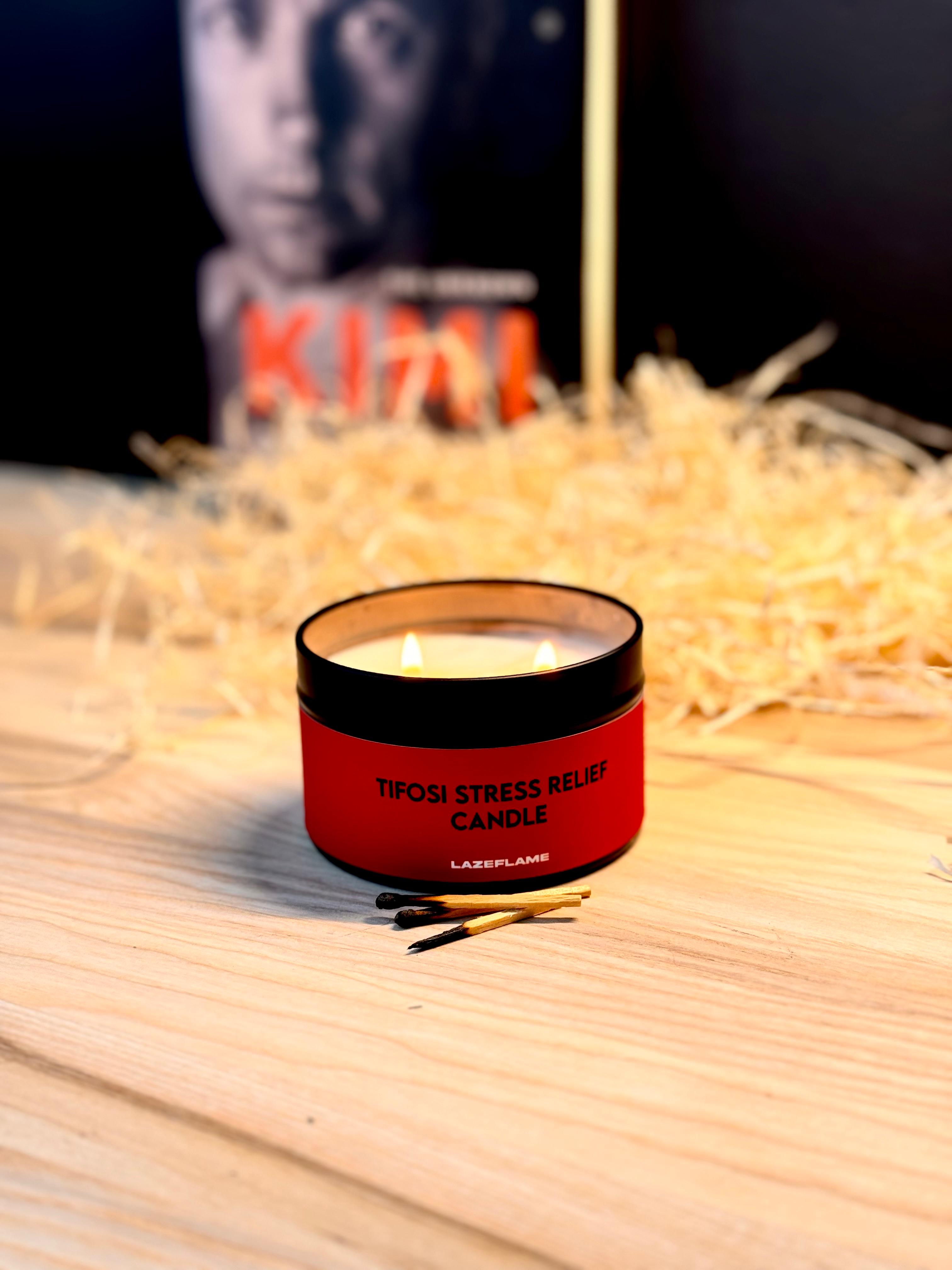 F1 Tifosi Stress Relief Candle, Formula 1 Relief Candle, Hamilton Leclerc Gift