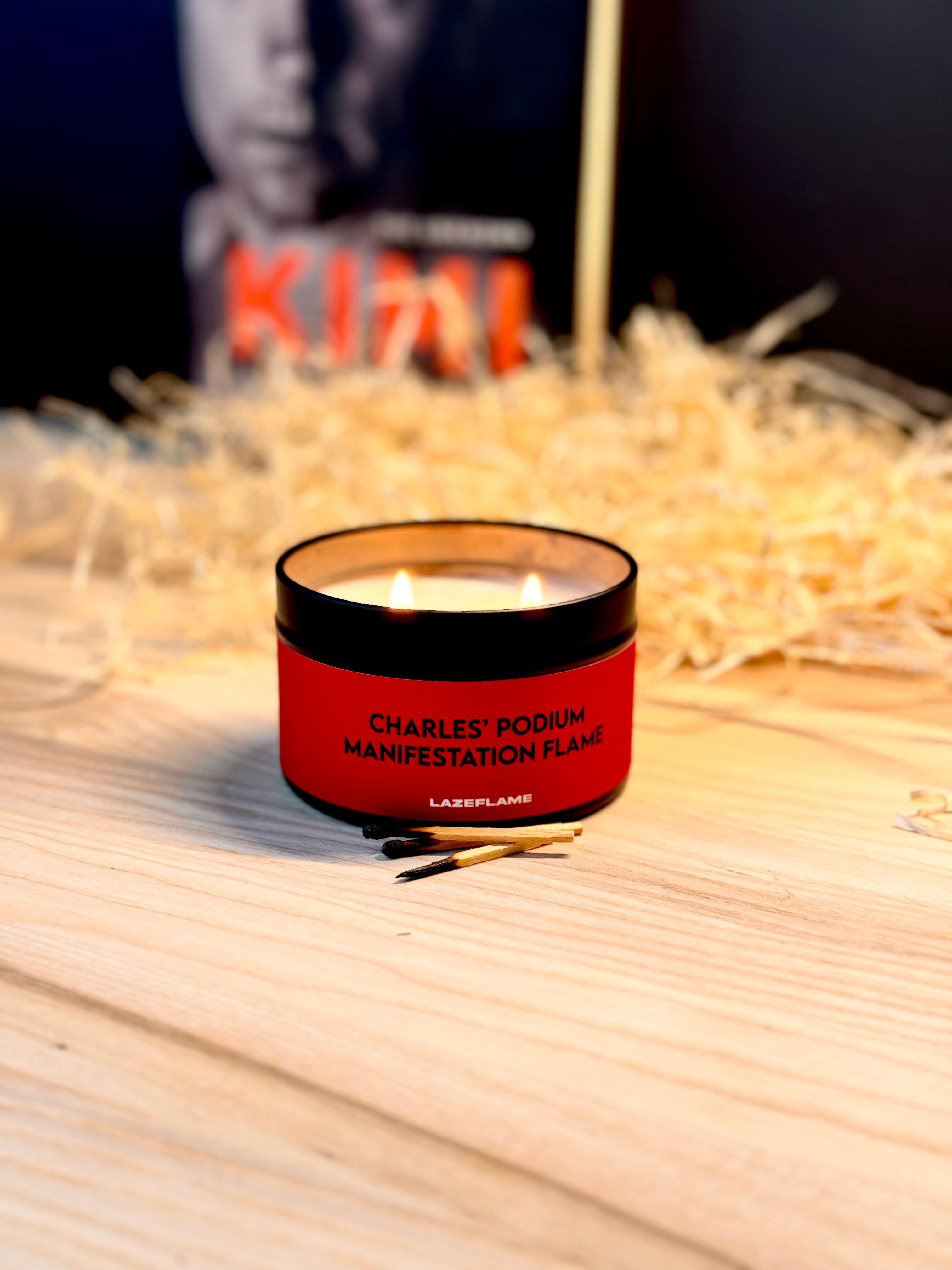 Charles Leclerc Ferrari Candle, Formula 1 Relief Candle