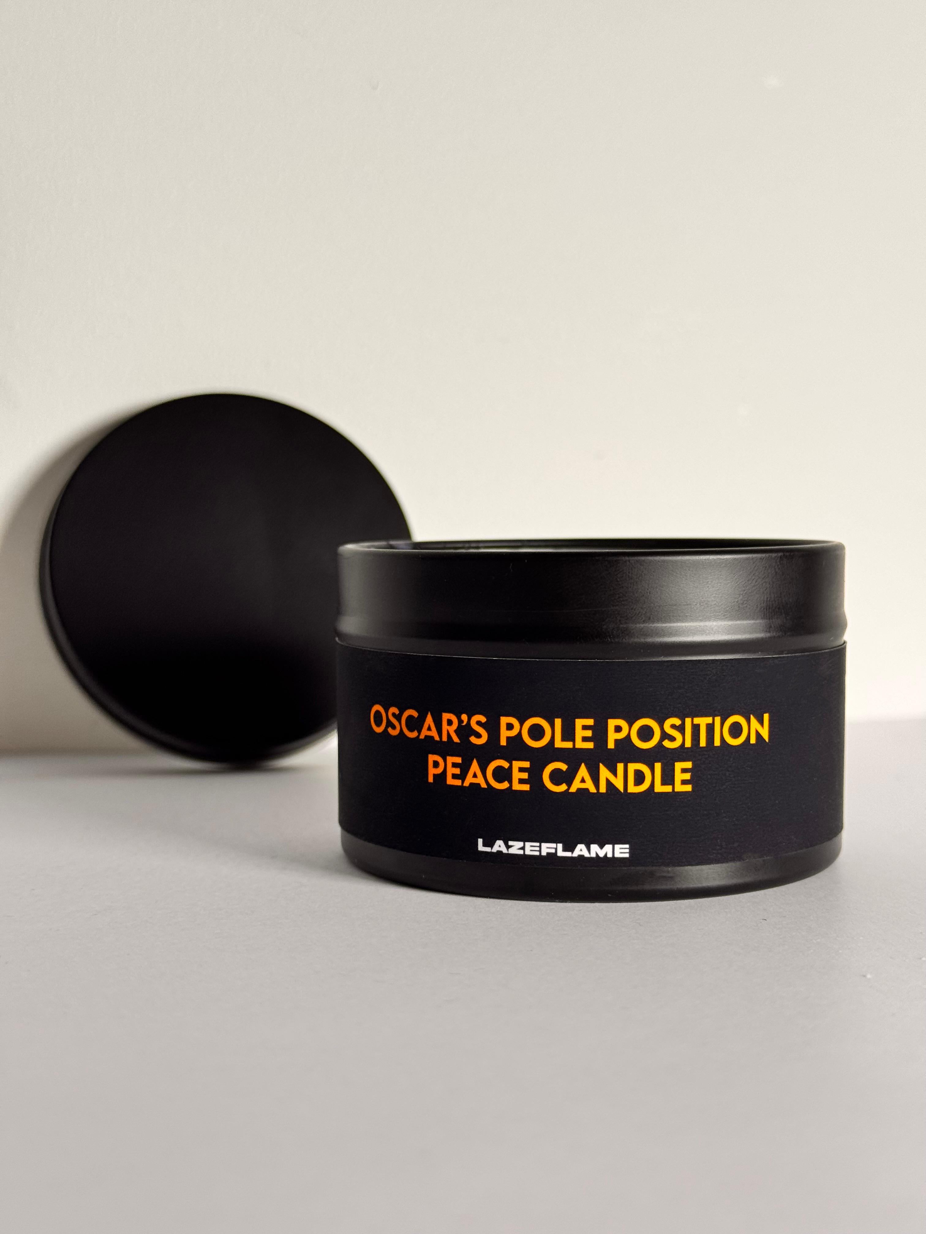 Oscar Piastri Candle, Formula 1 Candle, Piastri Gift