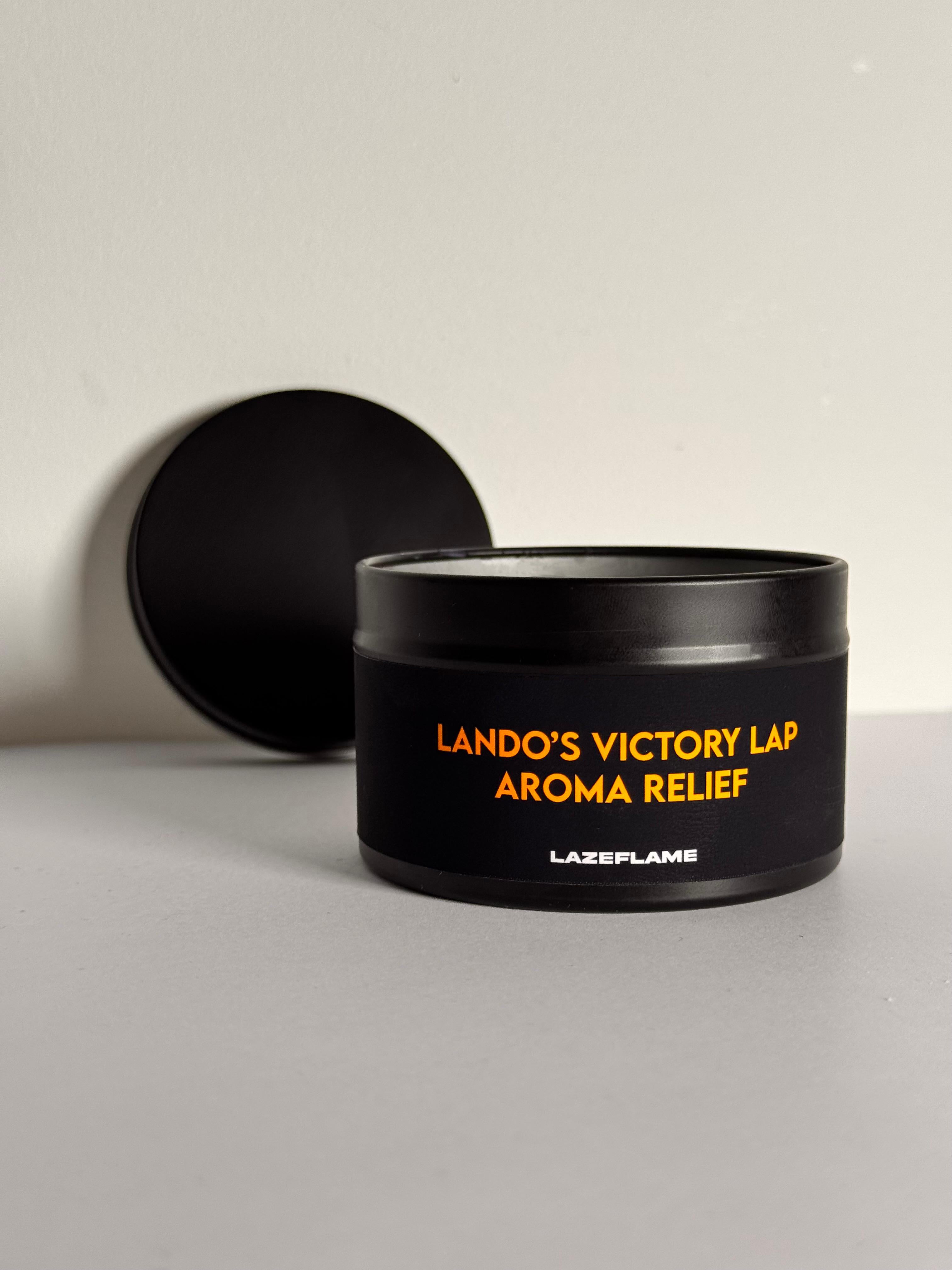 Lando Norris McLaren Candle, Formula 1 Relief Candle, Lando Norris Gift