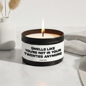 30th birthday candle gift, personalized gift, thank you candle, personalized candle, thank you gift, teacher gift